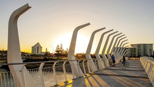 Koombana Bay Foreshore Pedestrian Bridge, Western Australia